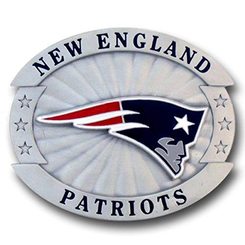 New England Patriots Oversized Buckle - NFL Team Accessory