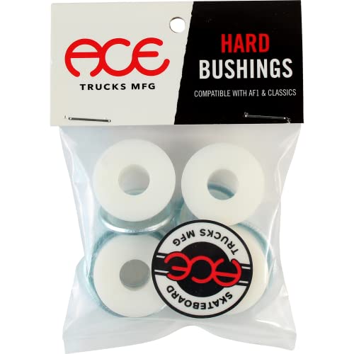 Ace Hard Bushings Kit 94a White for Skateboard Trucks - 2 Pack