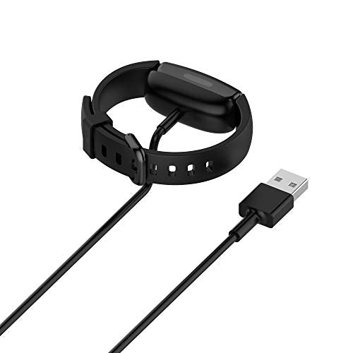 Fitbit Inspire 2 & HR Replacement Charger Cable - 30cm Black
