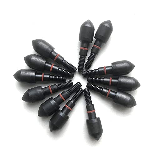 100 Grain Archery Field Points - 12 Pack Alloy Arrow Tips