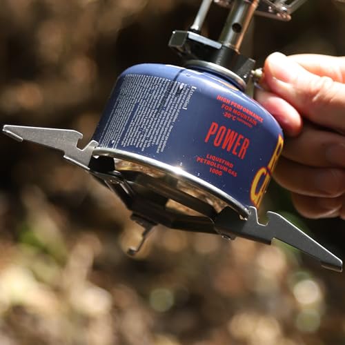 Fire-Maple Titanium Gas Canister Stand - Lightweight Camping Stove Stabilizer