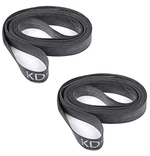 Rubber Bicycle Rim Strips - Pair (27x1-1/8, 12mm Wide)