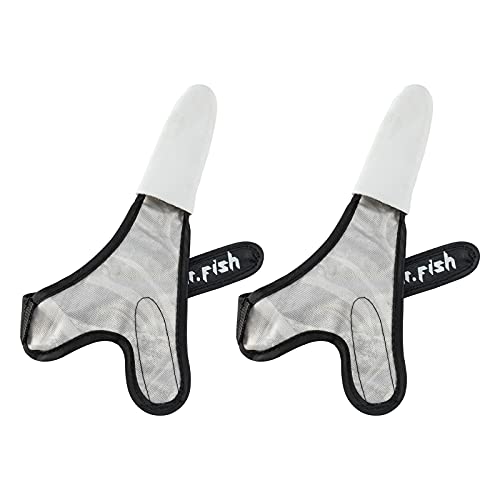 Fishing Gloves - 2 Finger Sheepskin Protector, Size L