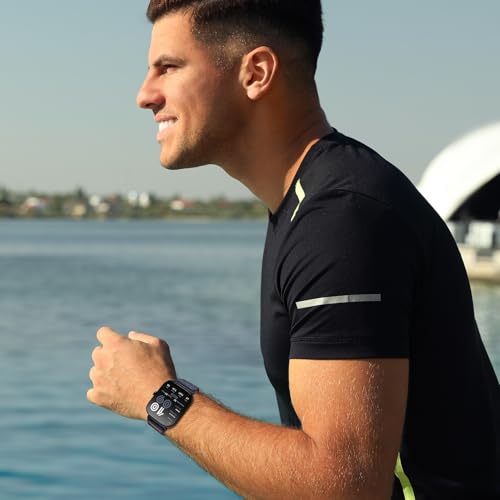 22mm Parachute Buckle Nylon Strap for Amazfit Bip 6/5 & GTR - Dark Blue