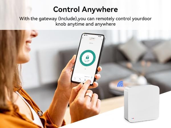 Smart Fingerprint Door Lock with Keypad - Keyless Entry Lock for Home & Office