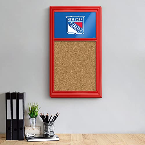 New York Rangers Cork Note Board - Sports Team Decor