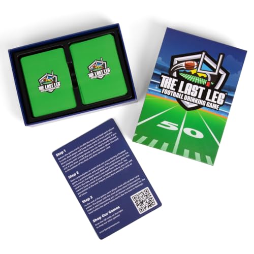 Football Drinking Game - Beer Pressure The Last Leg with 100 Cards