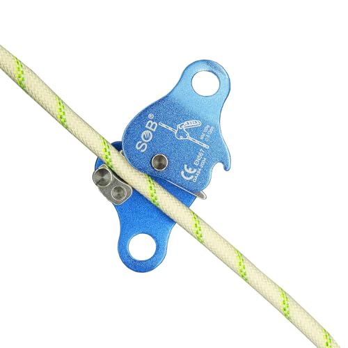 RESQT Aluminum Alloy Rock Climbing Ascender Fall Arrest Device for Safety & Mountaineering