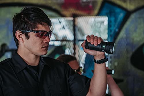 Interchangeable Shooting Glasses with Impact Resistance & Anti-Fog Lenses - Black
