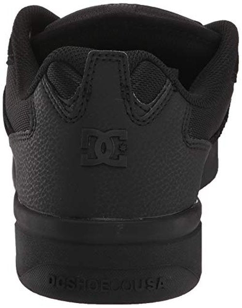 DC Men's Penza Skate Shoe, Black/Black, 7.5 M US