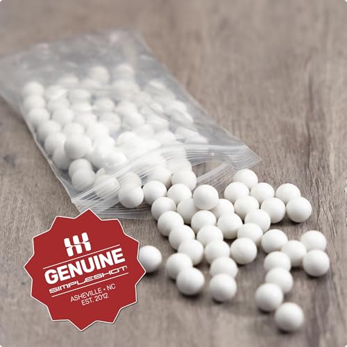 Plastic Slingshot Ammo - 100 Pcs, 10mm Indoor/Outdoor Training