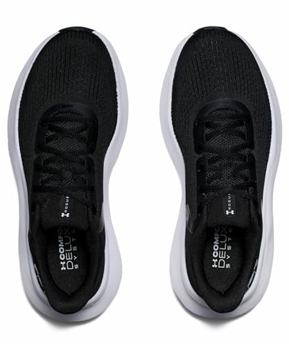 Under Armour Women's Charged Rogue 5 Running Shoes Black/White Size 9
