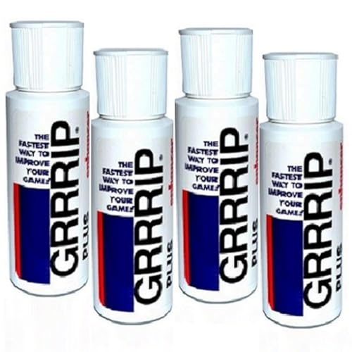 GRRRIP Plus Grip Enhancer - 4oz Hand Lotion for Better Tennis, Golf, Crossfit