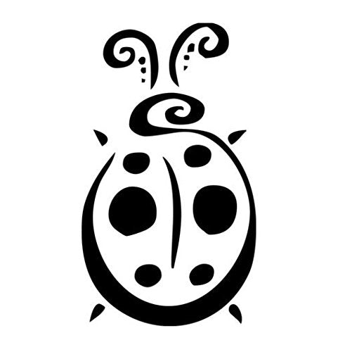 Ladybug Vinyl Decal - UV Resistant Sticker for Cars & Laptops