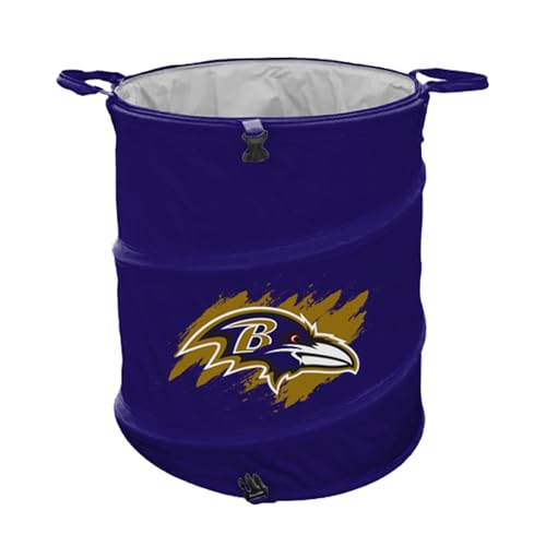 NFL Baltimore Ravens Collapsible Can - Pop-Up Trash & Storage