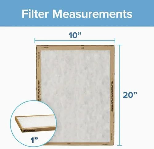 Filtrete 20x25x1 MERV 1 Air Filter Replacement - 6-Pack for HVAC & Furnace
