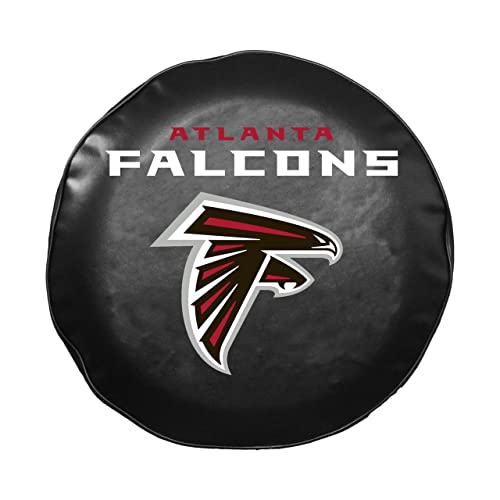 NFL Tire Cover - Atlanta Falcons - Large Size (30-32" Diameter) - Black/Team Colors