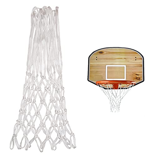 Basketball Nets Replacement - 12 Loops All-Weather Polyester, 2 Pack