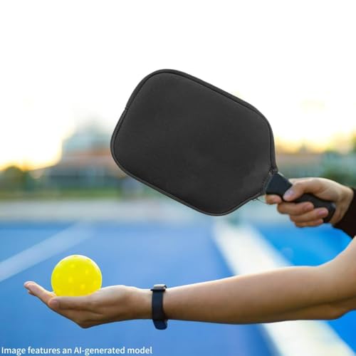 2 Pcs Pickleball Paddle Covers, Universal Case Size Racket Sleeve