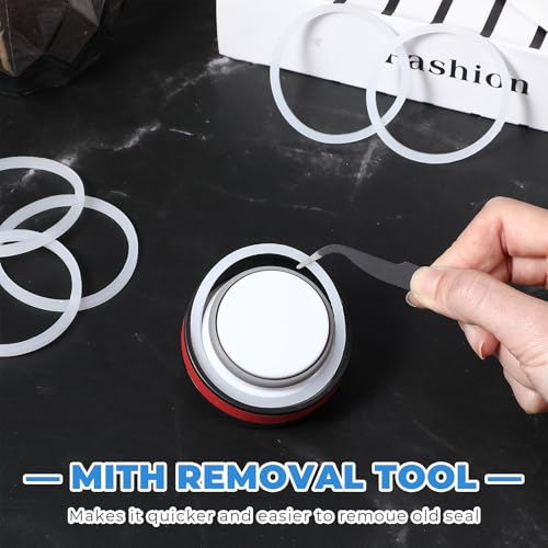 6 Silicone Gasket Seals for Hydro Flask Wide Mouth Lids