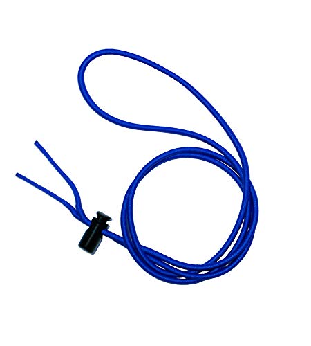Universal Swimming Goggle Bungee Replacement Strap - 43 Inch, Dark Blue