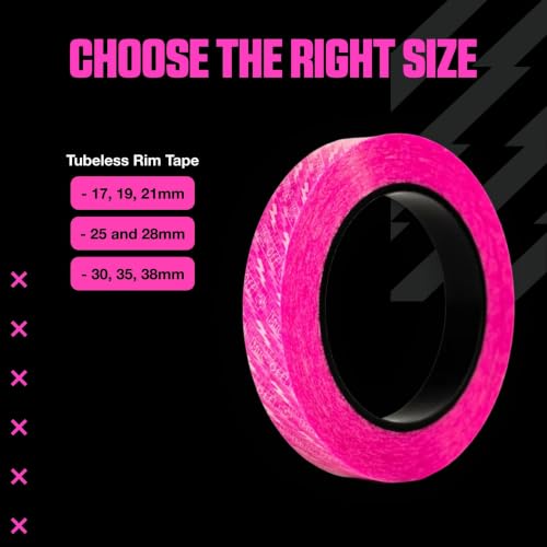 Tubeless Rim Tape 25mm - Durable Adhesive Bike Tire Liner