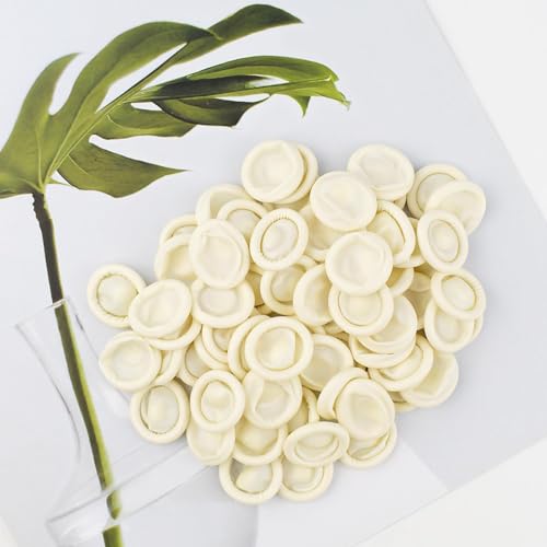 100 Pcs Disposable Latex Finger Cots - Anti-Static Protective Covers
