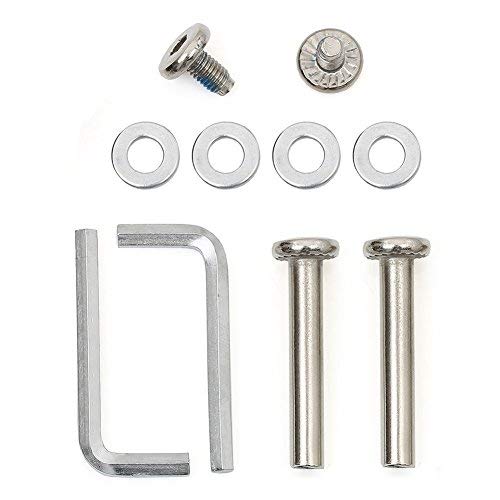 F-ber 75x24mm Inline Skate & Luggage Suitcase Wheel Replacement Kit, OD 76 W 24, ID 6mm, 35/40mm Axles