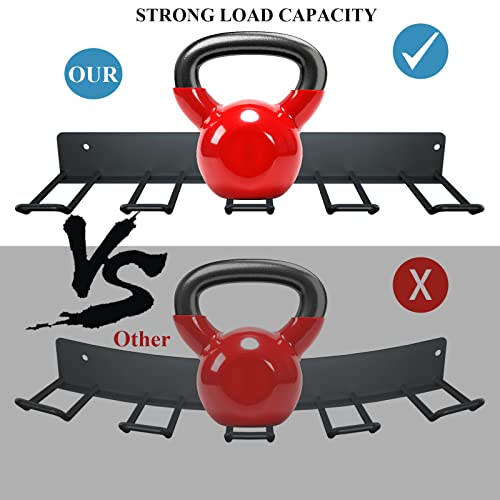 Electric Drill Storage Rack, 2PCS Heavy Duty Metal Wall Mounts, Holds 4 Drills, Compact Storage for Garage or Workshop