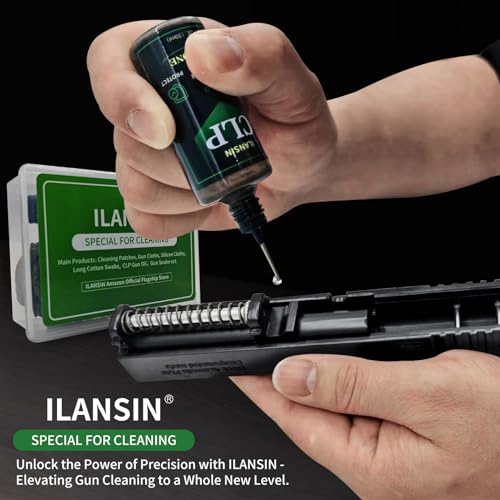 CLP Gun Lubrication Kit - 1oz Needle, Cleaner & Gloves