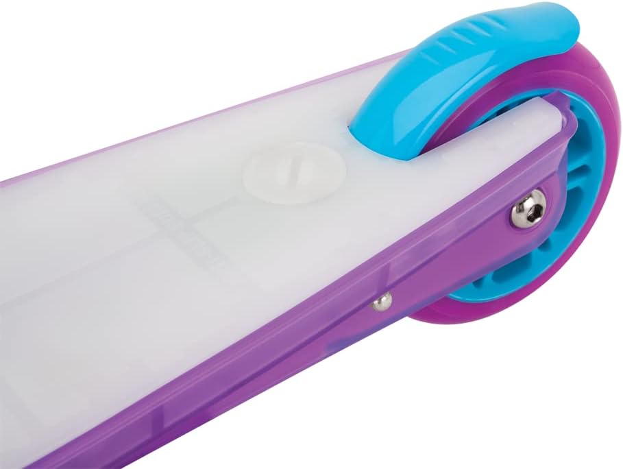 Razor Kick Scooter - Multi-Color LED Light-Up Deck, Lightweight Steel Frame | For Kids 6+