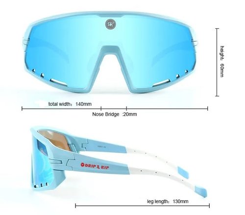 Drip & Rip Vibe Series Baseball & Softball Sunglasses - Lightweight TR90 Frame with UV400 Protection, and Anti-Slip, For Youth and Adult - Sports & Outdoors Eyewear - Cotton Candy