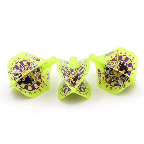 CUESOUL TERO AK4 Dart Flights Standard Shape Green – with AK7 compatible