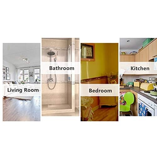 UPREDO Decorative Floral Molding Wallpaper Border Peel and Stick Paper for Bathroom Kitchen Backsplash Decal Sticker,4 Inch by 32.8ft (Pattern4)