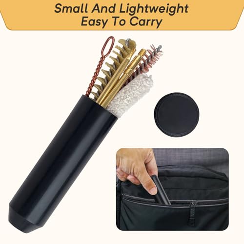 9mm Pistol Cleaning Kit - 7 in 1 Gun Cleaning Kit with Rod