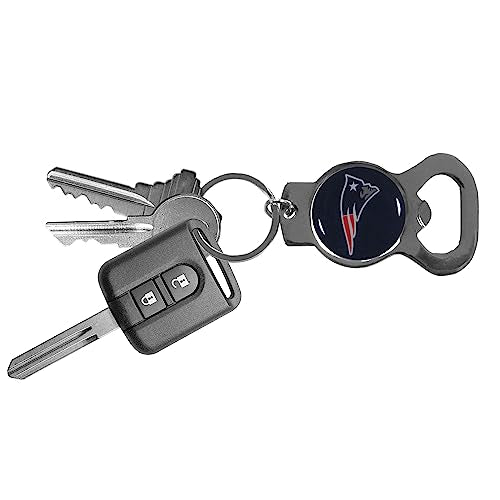 NFL Bottle Opener Key Chain - New England Patriots Emblem
