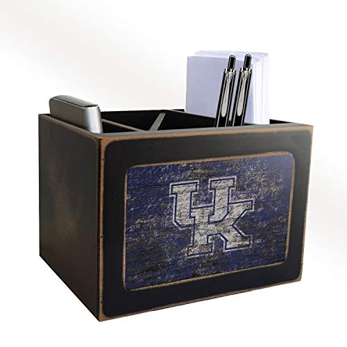 Kentucky Wildcats Distressed Logo Desktop Organizer - 4 Dividers