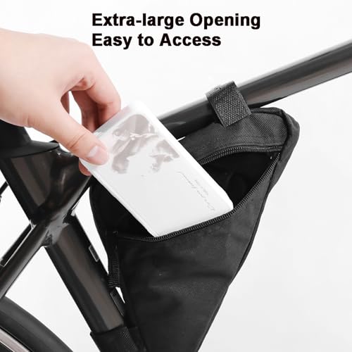 Lightweight Bike Frame Bag - Durable Cycling Storage for Road & Mountain - Small