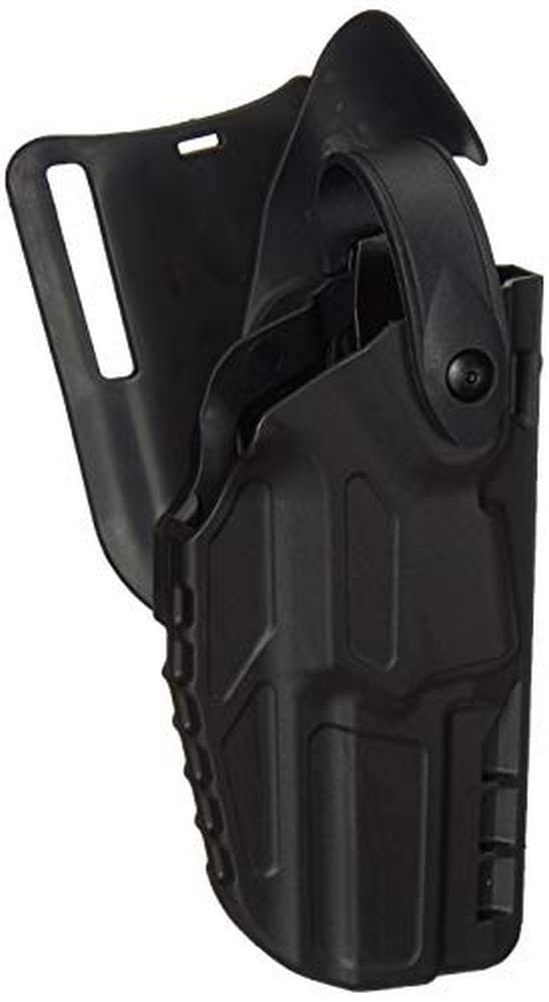 Safariland 7365 ALS/SLS, Level 3 Retention Duty Holster, Low Ride, Fits: Sig Sauer P250, P320 Compact 9mm, .40 - Black - STX Plain, Right Hand