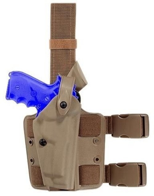 Safariland 6004 SLS Tactical Holster with Dbl Leg Straps Browning High Power Holster, Black, Left