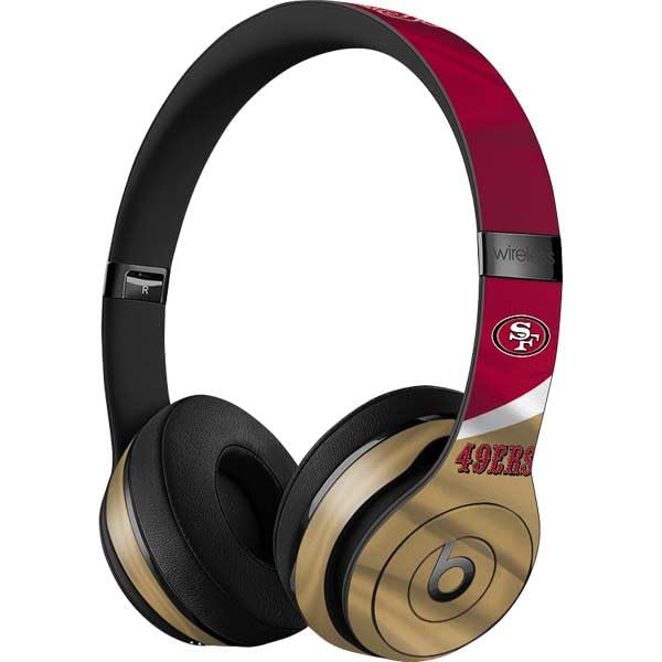 San Francisco 49ers Decal Skin for Beats Solo 3 Wireless - Red