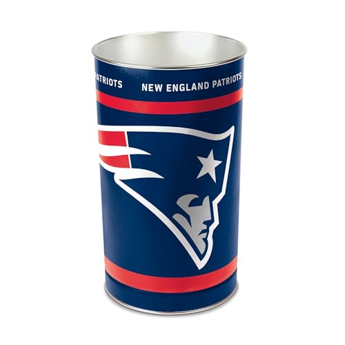 NFL New England Patriots Wastebasket - Tapered Design