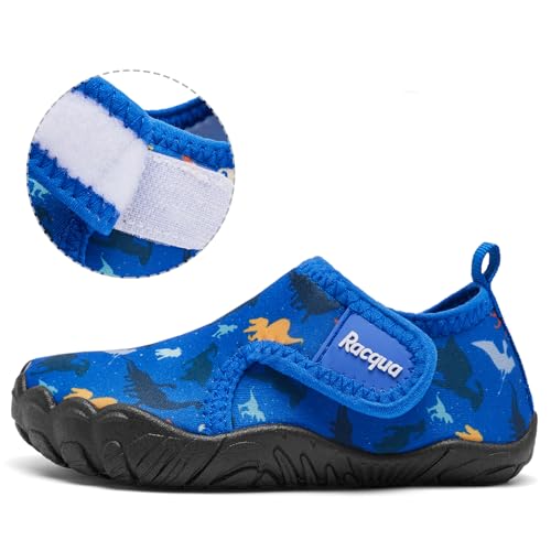 Racqua Toddler Boys Girls Water Shoes Slip-On Quick Dry Aqua Kids