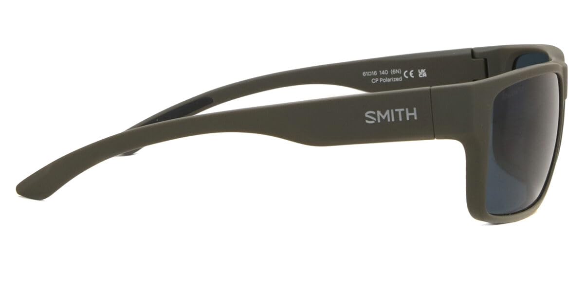Smith Unisex Soundtrack Performance Sunglasses - Matte Moss Frame | ChromaPop Polarized Black Lens