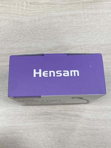 Hensam Book Light for Reading at Night, Rechargeable Reading Light with 1200 mAh Battery, Stepless Dimmable Reading Lights for Books in Bed, Portable Clip Book Light with Case