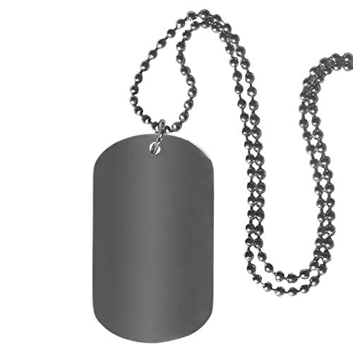 Dallas Cowboys Dog Tag Necklace - Stainless Steel 2.25"