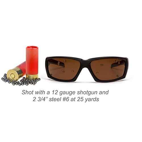 Venture Gear Overwatch Shooting Safety Sunglasses, Forest Gray Anti-Fog Lens