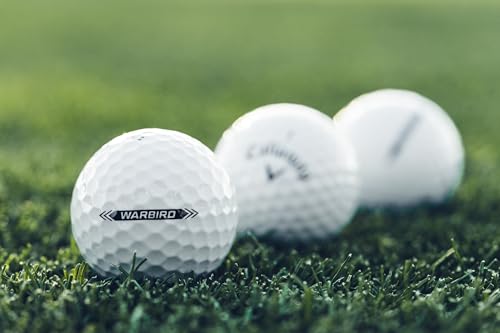 Callaway Warbird Golf Balls - Two Dozen White Distance Golf Balls