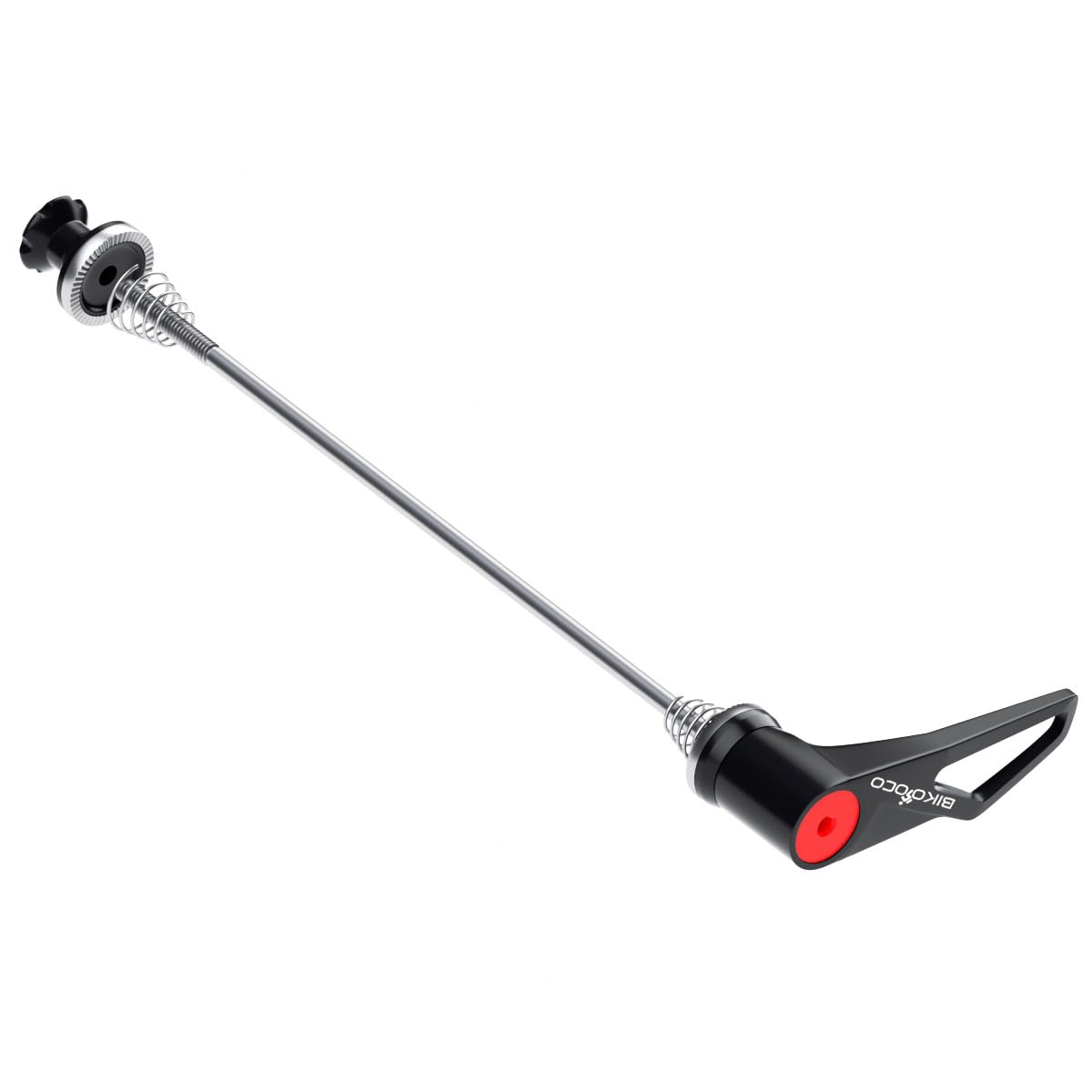BIKOOCO Ultra High Strength Titanium Alloy Bike Axle Skewer Set for Quick Release - 100mm Front/130mm Rear for Road Bike