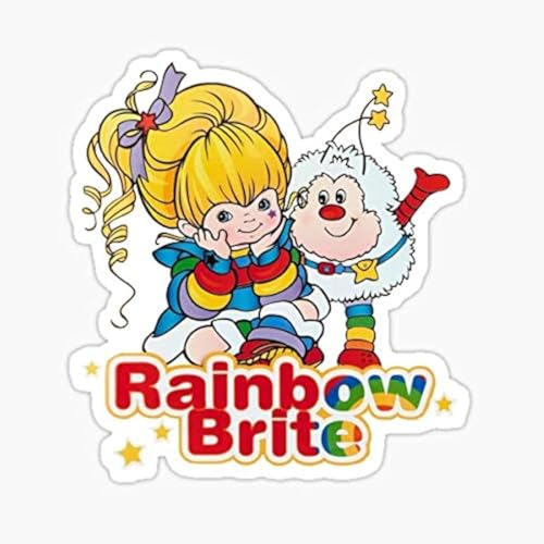 Rainbow Brite Vinyl Decal - Weatherproof Sticker for Cars, Laptops & Walls